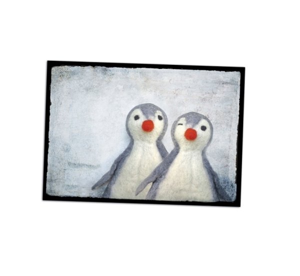 Pinguine Postkarte