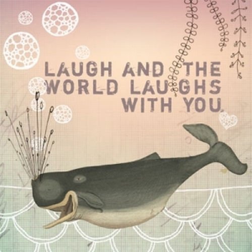 Kunstdruck Laughin Whale